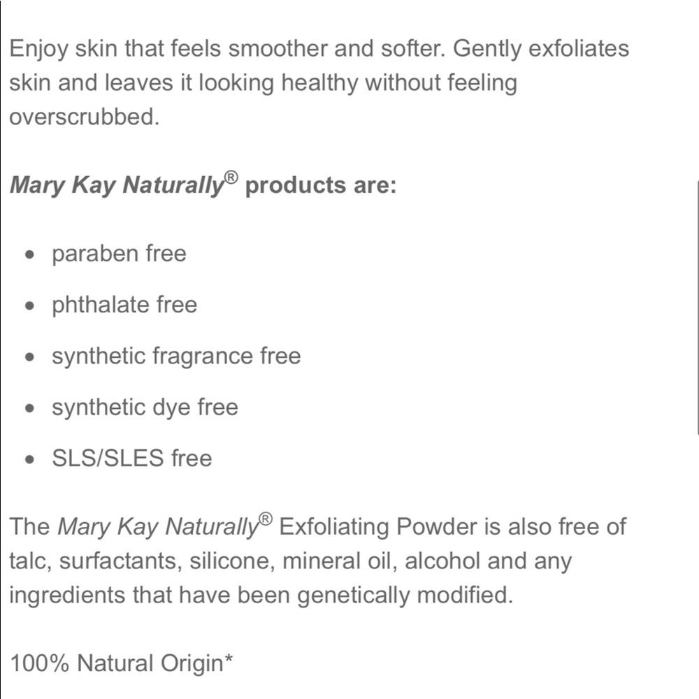 Mary Kay Naturally Exfoliating Powder - Picture 4 of 4
